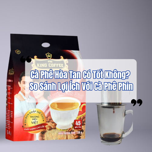 Sự Khác Biệt Cà Phê Hòa Tan 2in1 Và 3in1